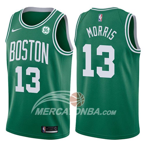 Maglia NBA Celtics Marcus Morris Icon 2017-18 Verde